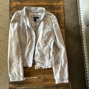 White House Black Market corduroy jacket size 8